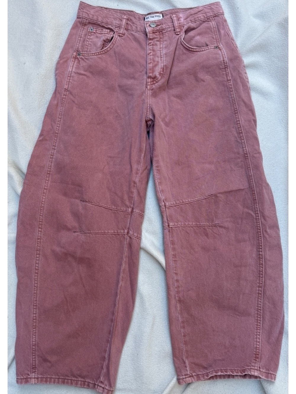 Free People We The Free Good Luck Barrel 26 dusty mauve rose